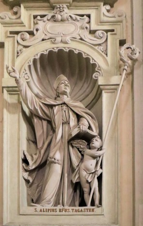 타가스테의 성 알리피오_photo from Ecumenical lexicon of saints_in the Church of Sant Agostino in Rimini_Italy.jpg